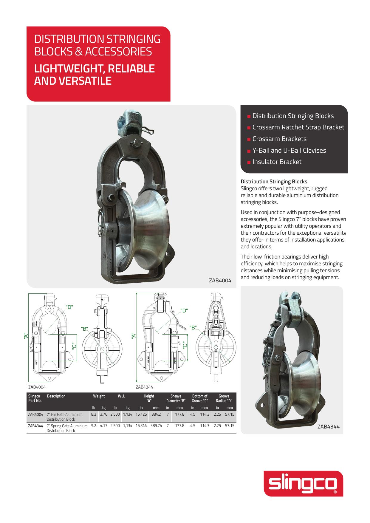 Stringing Blocks and Accessories